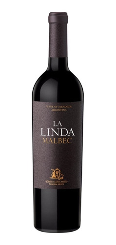 Imagen 1 de 5 de Vino La Linda Malbec 750ml Vino Tinto Mendoza Botella X1 Uni