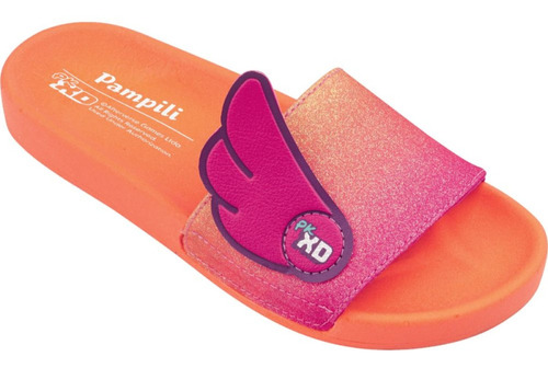 Pampili Pk Xd 459027 - Chinelo Infantil Menina Slide Gaspea