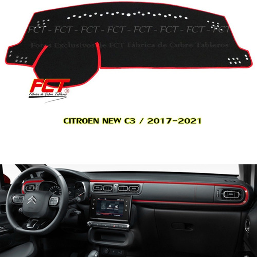 Cubre Tablero Citroen C3 2017 2018 2019 2020 Fabrica Fct