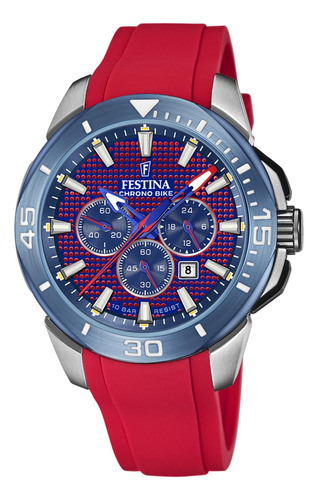 Reloj F20642/2 Rojo Festina  Chrono Bike