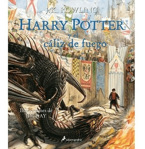 ** Harry Potter Y El Caliz De Fuego** Ilustrado Tapa Dura