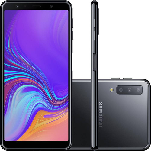 Celular Samsung Galaxy A7 64gb Dual 6 Câmera Tripla Preto