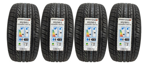 Kit 4 Pneus Speedmax Hu901 Xl Aro 17 Novos 225/45r17 94w W