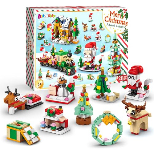 Advent Calendar 2023 Toy Building Sets For Christmas Ho...