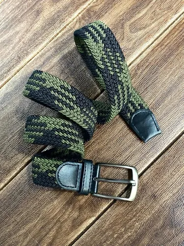 Correa trenzada hombre hot sale