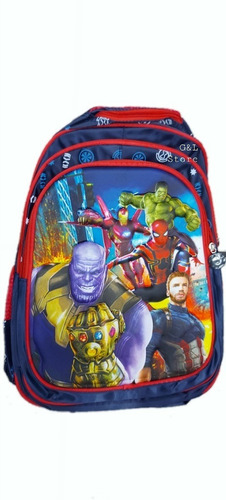 Morral Escolar Vengadores Grande