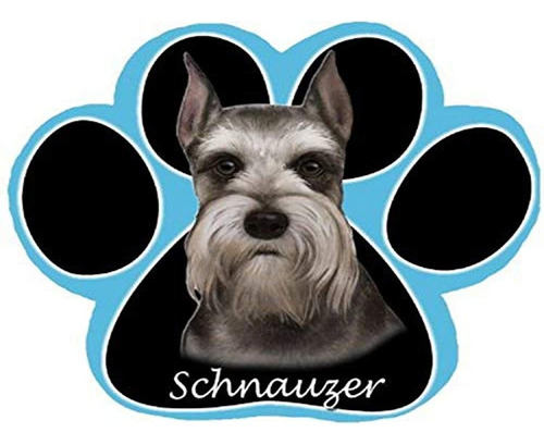 Schnauzer Dog Paw Antideslizante Mousepad
