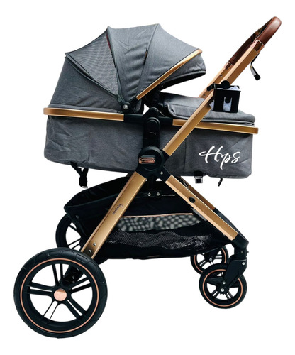 Coche Para Bebe Moisés Con Cubrepies. Toldillo Reversible