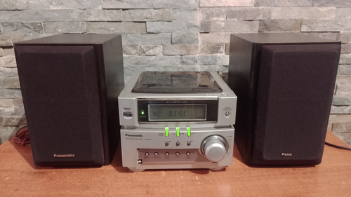 Microsystema Panasonic Radio Am-fm-cd-auxiliar-sound-reloj (Usado)