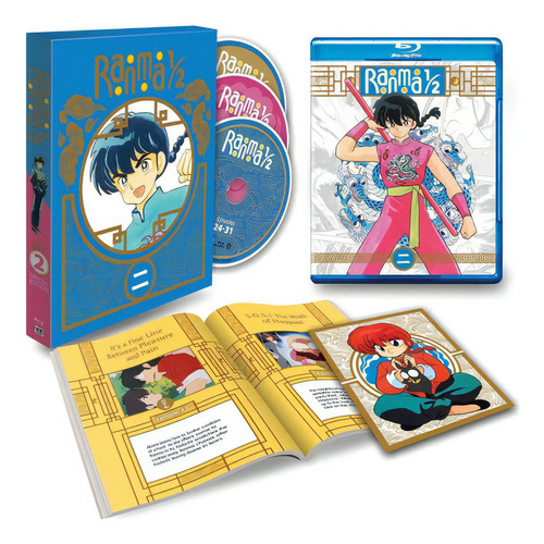 Ranma 1/2 Episodios 24 - 31 Serie Tv Boxset Serie Blu-ray