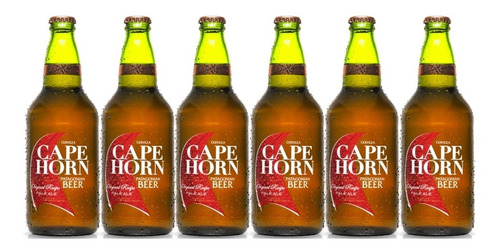 Pack X6 Cerveza Artesanal Cape Horn Pale Ale 500 Ml