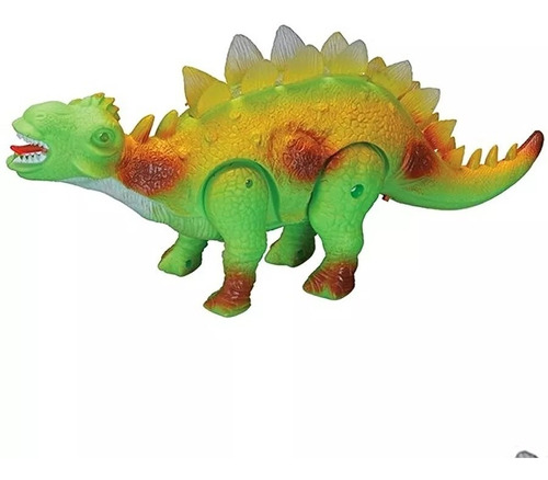 Dinossauro Estegossauro Com Som, Luz E Movimento Brinquedo