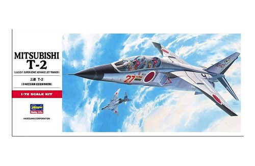 Modelo Para Armar Maqueta Escala 1/72 Del Mitsubishi T-2.