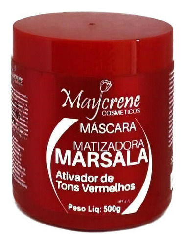 Máscara Matizador Marsala Maycrene 500g