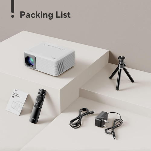Mini Proyector Con Wifi Y Bluetooth, Proyector Compatible Co
