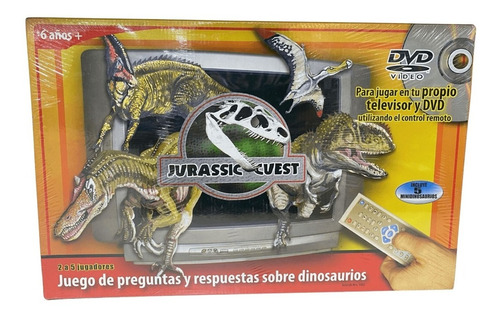 Juego Jurassic Cuest Con Dvd