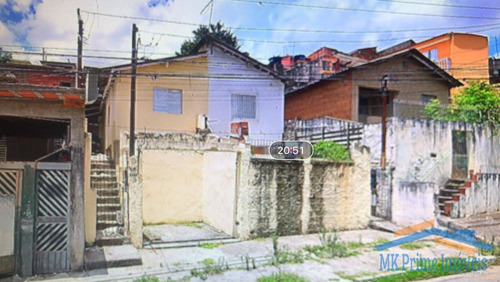 Imagem 1 de 1 de Terreno De 250m² Em Osasco, Jardim Santo Antonio Com 03 Casas No Local. - 3034