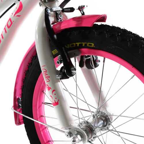 Imagen 4 de 6 de Bicicleta Layla R16 Benotto, Canastilla Y Portabulto