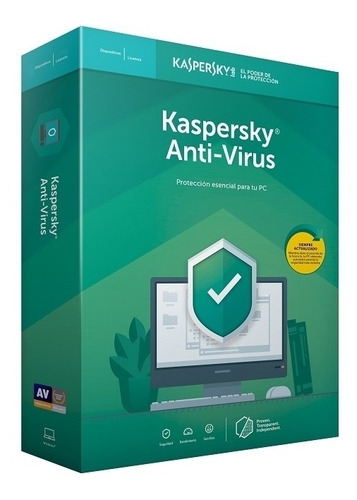 Kaspersky Anti-virus / 1 Usuario / 1 Año / Caja