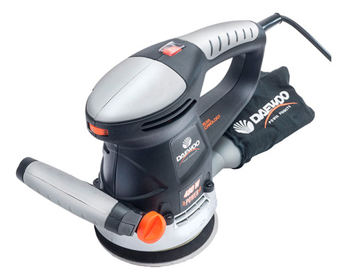 Lijadora roto orbital Daewoo DAOS480 negra 50Hz 480W 220V