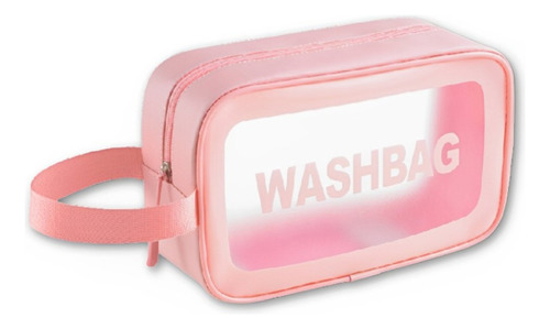 Nécessaire Wash Bag Transparente Viagem Bolsa Impermeável