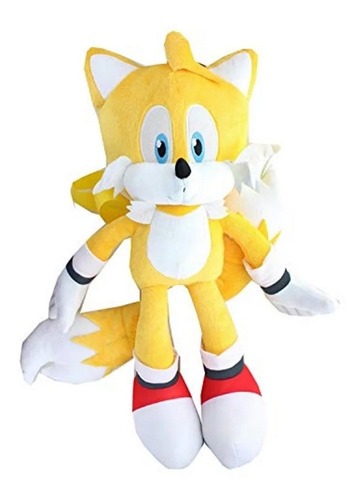 Tails 50cm Mochila De Peluche Original Sonic Hedgehog Erizo 