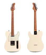 Comprar Guitarra Eléctrica Telecaster Pro Luxars Micros Alnico Color Vintage White Material Del Diapasón Maple Orientación De La Mano Diestro