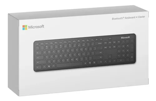 Clavier Bluetooth Microsoft Mobile 5000 - Réf 1390 - QWERTY Nordic - Noir - Neuf