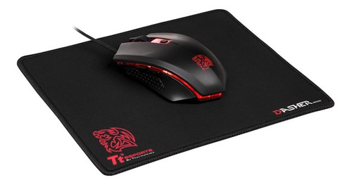 Mouse Gamer Rgb Thermaltake Talon X + Mouse Pad