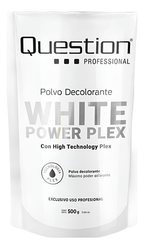 White Power Plex X500g-polvo Decolorante Con High Technology
