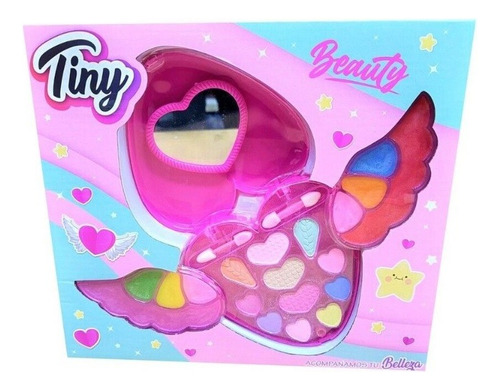 Set Maquillaje Infantil Forma Corazon Desplegable Cod 3210