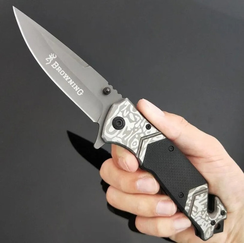 Imagen 2 de 4 de Navaja Browning At-11, Cuchillo, Caza, Supervivencia; Acero