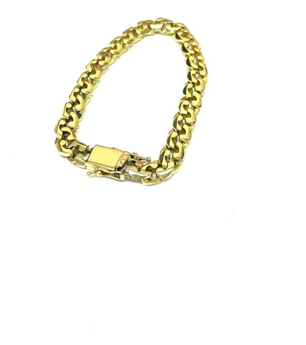 Pulsera Doble Infinito Oro18k 22cm 60gr P0619