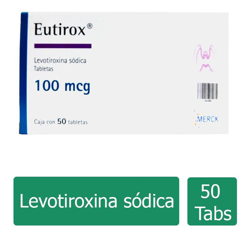 Eutirox 100 Mcg Caja Con 50 Tabletas