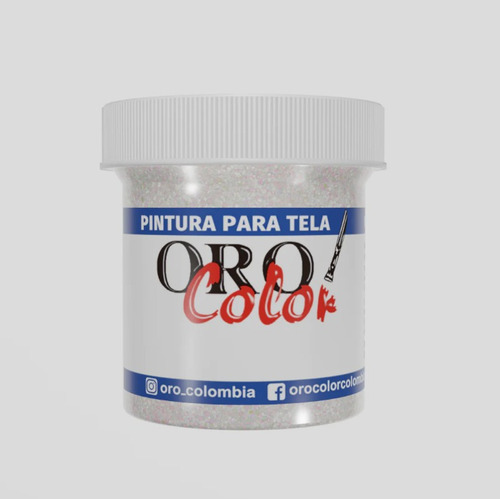 Gel Textil Escarchado Orocolor 30ml