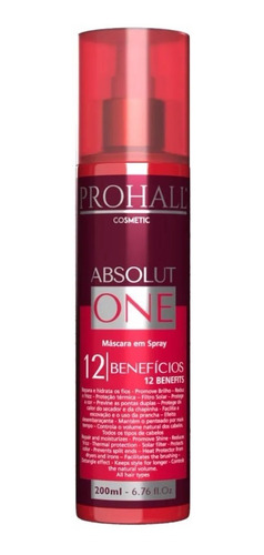 Prohall Absolut One 12 Benefícios 200ml 