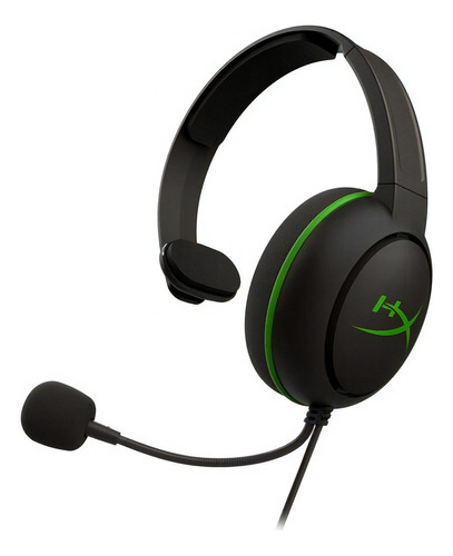 Audífonos Hyper X Cloud Chat Monoaural Oficial Xbox Gaming Color Verde