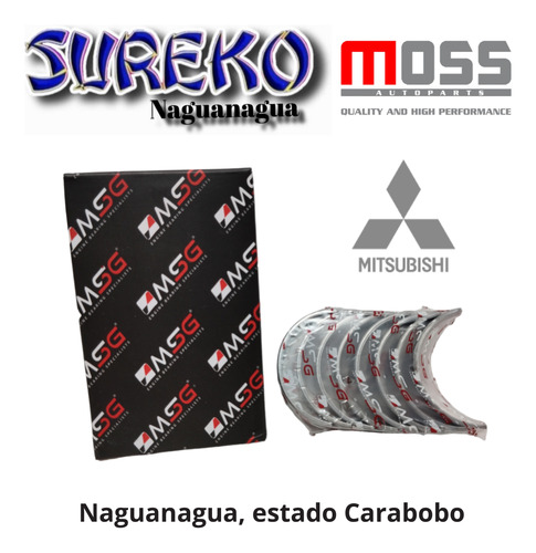 Conchas De Biela Gruesa Para Mitsubishi Mx / Mf 