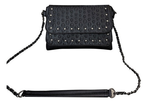 Bolso Con Asa De Bolso De Hombro Punk Skull De Cuero Pu