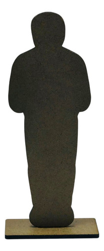 Adorno Imagem Carlo Acutis Madeira 15 Cm