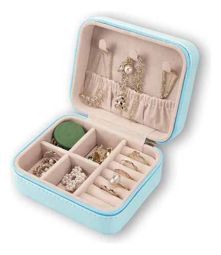 Mini Caja Organizadora De Joyas Joyero Viaje