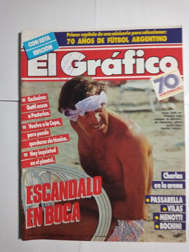 Revista El Gráfico N* 3614- Gatti - Vilas - Bochini 