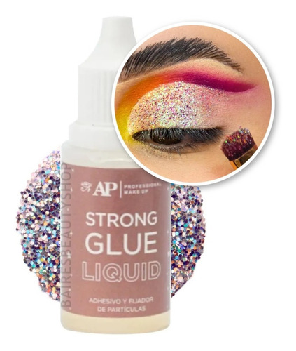 Strong Glue Pegamento Para Glitter Purpurina Ap Andrea 