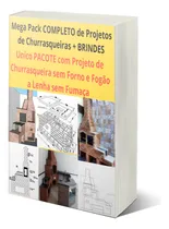 Comprar 5 Projetos Churrasqueiras, Fogão A Lenha + Brindes - Novo