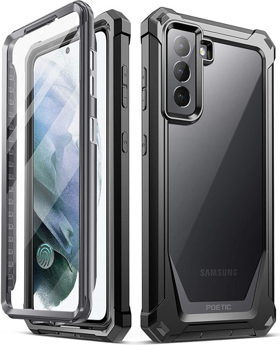 Funda Para Samsung Galaxy S21, Negro/resistente/rigida