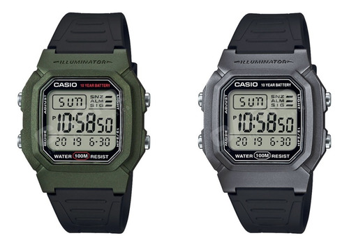 Imagen 2 de 2 de Reloj Casio Core W-800hm-3