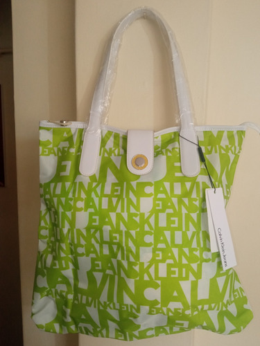 Cartera / Bolso Shopping Bag Plegable Marca Calvin Klein  