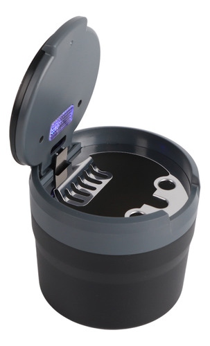 Ceniceros De Coche Con Tapa Y Luz Led Cenicero Portátil Para