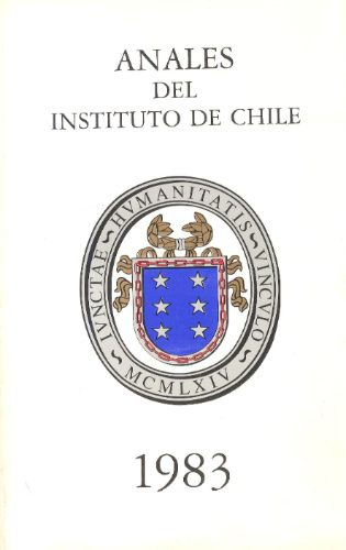 Anales Del Instituto De Chile, Año 1983