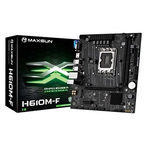 Placa Madre Maxsun H610 M-atx (h610/ Intel Lga 1700/ Micro A